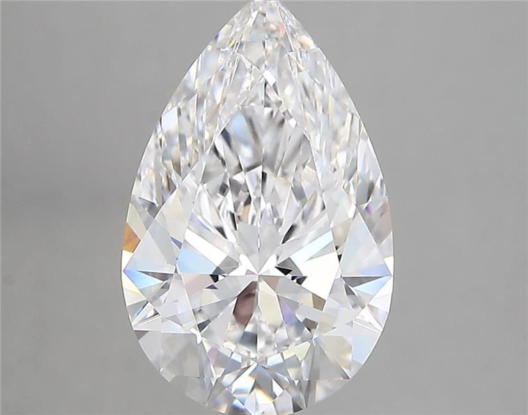 Lab Grown Diamond 3,71Ct D-VVS2 Pear - IGILG662487558 1