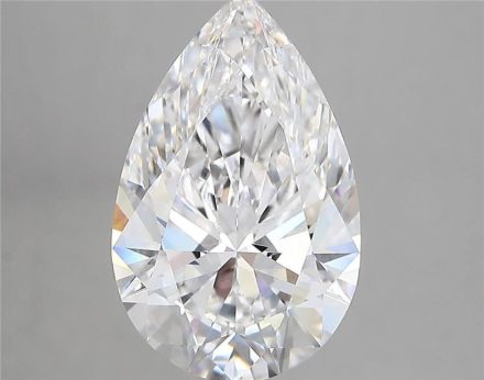 Lab Grown Diamond 3,71Ct D-VVS2 Pear - IGILG662487558 1