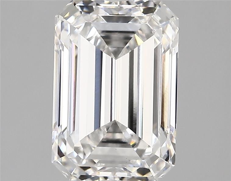 Lab Grown Diamond 3,71Ct D-VVS2 Emerald - IGILG722534515 1