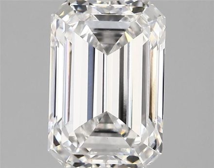 Lab Grown Diamond 3,71Ct D-VVS2 Emerald - IGILG722534515 1