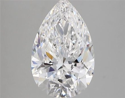 Lab Grown Diamond 3,01Ct E-VVS1 Pear - IGILG668415384 1