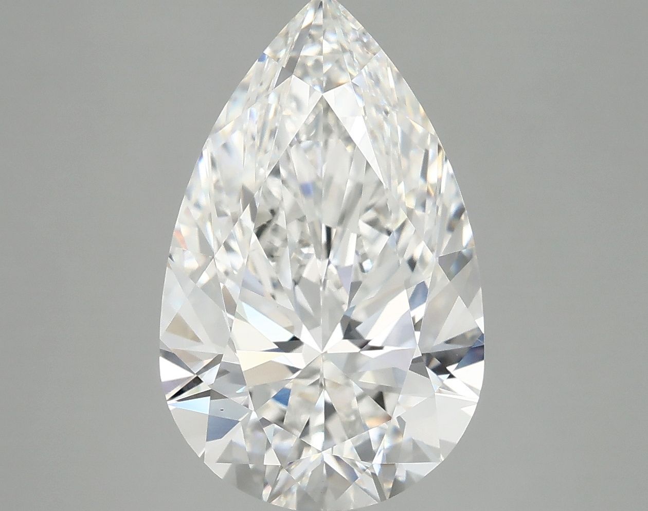 Lab Grown Diamond 5,09Ct F-VS1 Pear - IGILG801602928 1