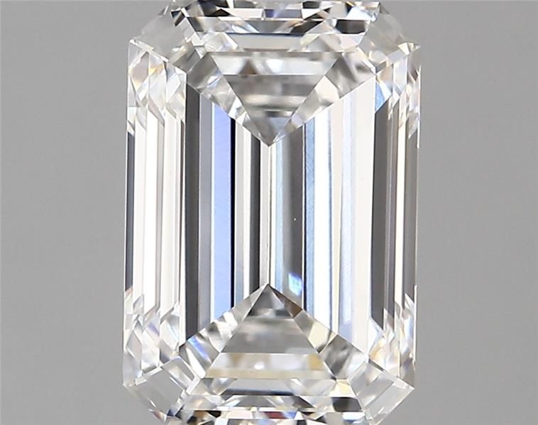 Lab Grown Diamond 3,68Ct D-VVS2 Emerald - IGILG726573799 1