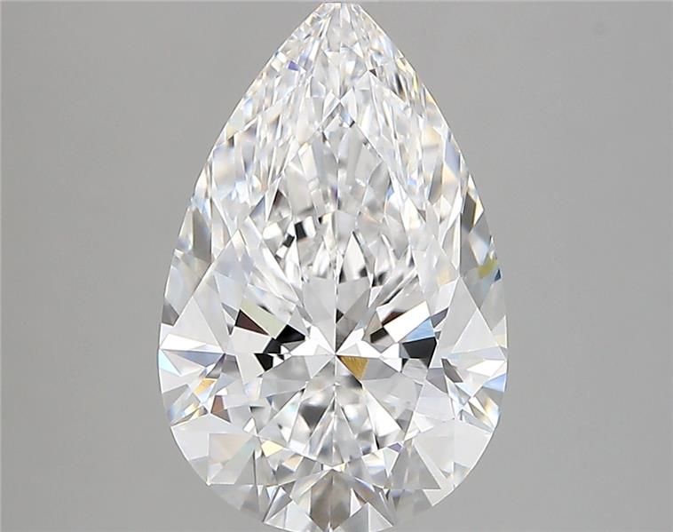Lab Grown Diamond 3,22Ct D-VVS2 Pear - GIA6502919064 1