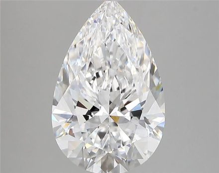 Lab Grown Diamond 3,22Ct D-VVS2 Pear - GIA6502919064 1