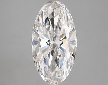 Lab Grown Diamond 4,08Ct F-VVS2 Oval - IGILG833656435 1