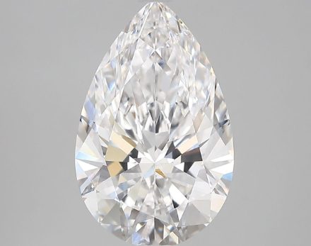 Lab Grown Diamond 4,24Ct D-VVS2 Pear - IGILG811655176 1