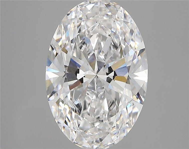Lab Grown Diamond 3,78Ct D-VVS2 Oval - IGILG752510206 1