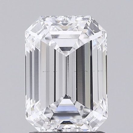 Lab Grown Diamond 1,57Ct D-VS1 Emerald - IGILG670431564 1