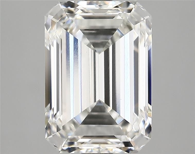 Lab Grown Diamond 2,89Ct F-VVS2 Emerald - IGILG747583596 1