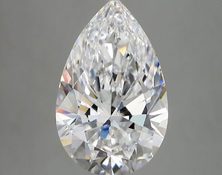 Lab Grown Diamond 4,29Ct D-VVS1 Pear - IGILG801621535 1