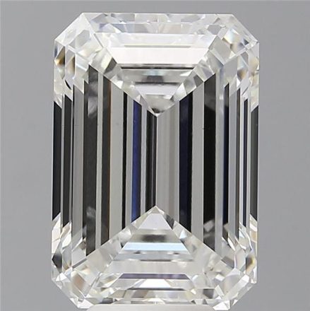 Lab Grown Diamond 7,09Ct F-VVS2 Emerald - IGILG744501109 1