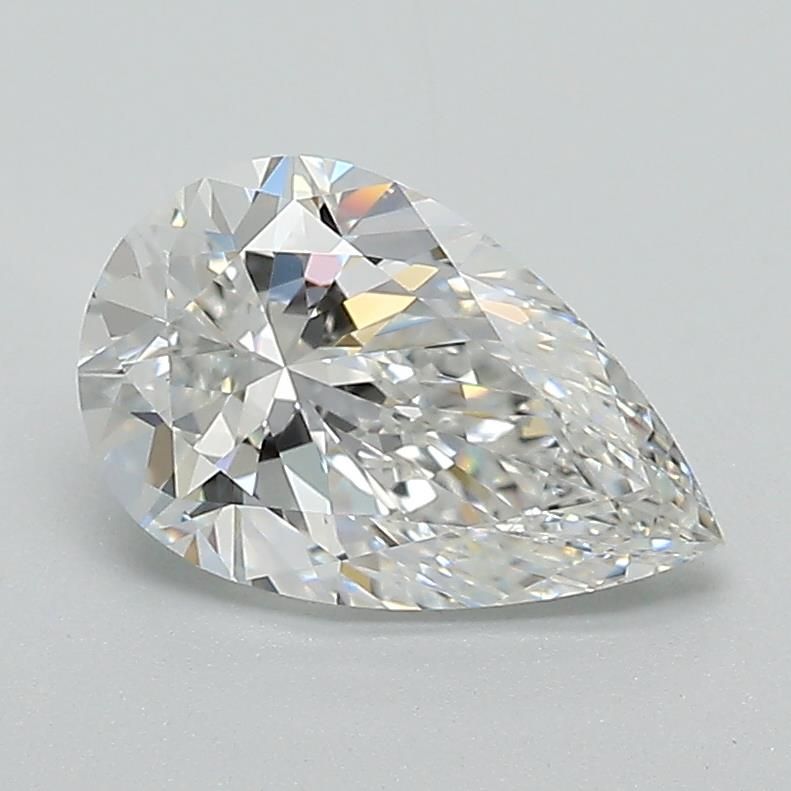 Lab Grown Diamond 1,35Ct D-VS1 Pear - IGILG668429012 1