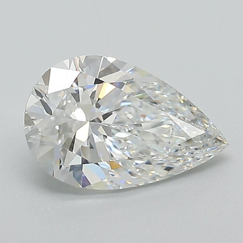Lab Grown Diamond 1,36Ct E-VVS2 Pear - IGILG668429010 1