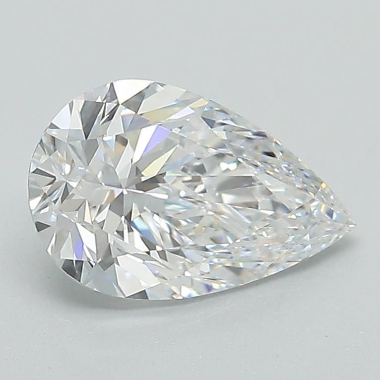Lab Grown Diamond 1,38Ct D-VVS2 Pear - IGILG668429017 1