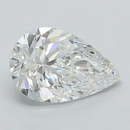 Lab Grown Diamond 1,38Ct D-VVS2 Pear - IGILG668429017 1