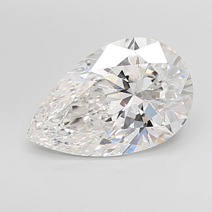 Lab Grown Diamond 4,04Ct E-VVS2 Pear - IGILG811662804 1
