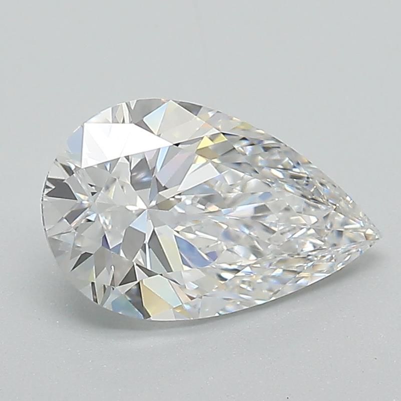 Lab Grown Diamond 1,37Ct D-VVS1 Pear - IGILG668429008 1