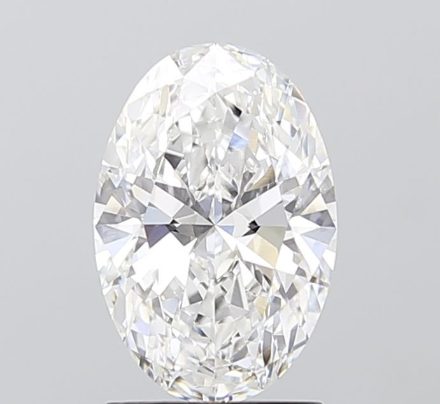 Lab Grown Diamond 1,58Ct D-VVS2 Oval - IGILG762573257 1