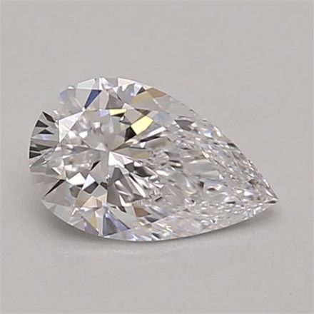 Lab Grown Diamond 0,53Ct D-IF Pear - IGILG741519237 1