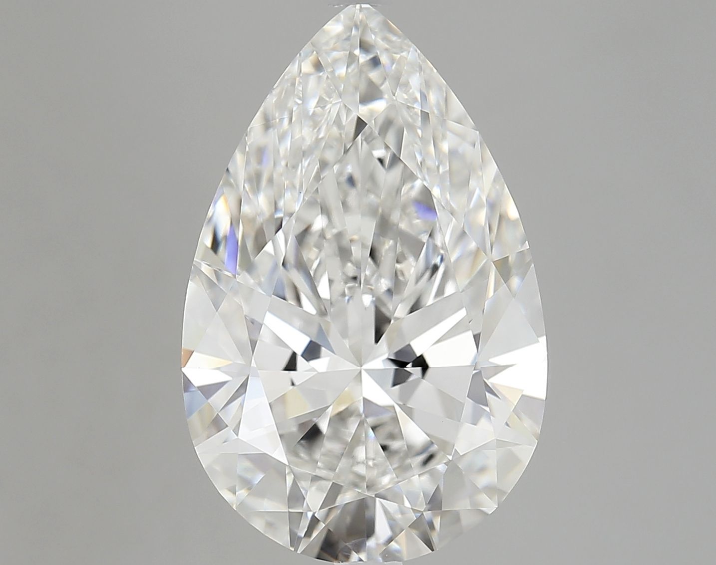 Lab Grown Diamond 8Ct F-VVS2 Pear - IGILG790671030 1