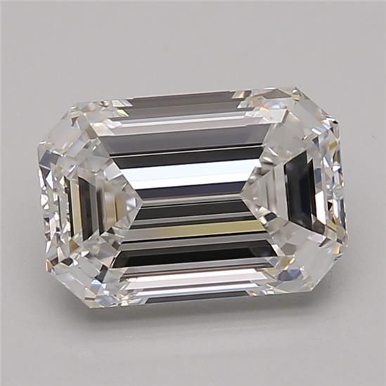 Lab Grown Diamond 2,25Ct F-VVS2 Emerald - GIA5533571356 1