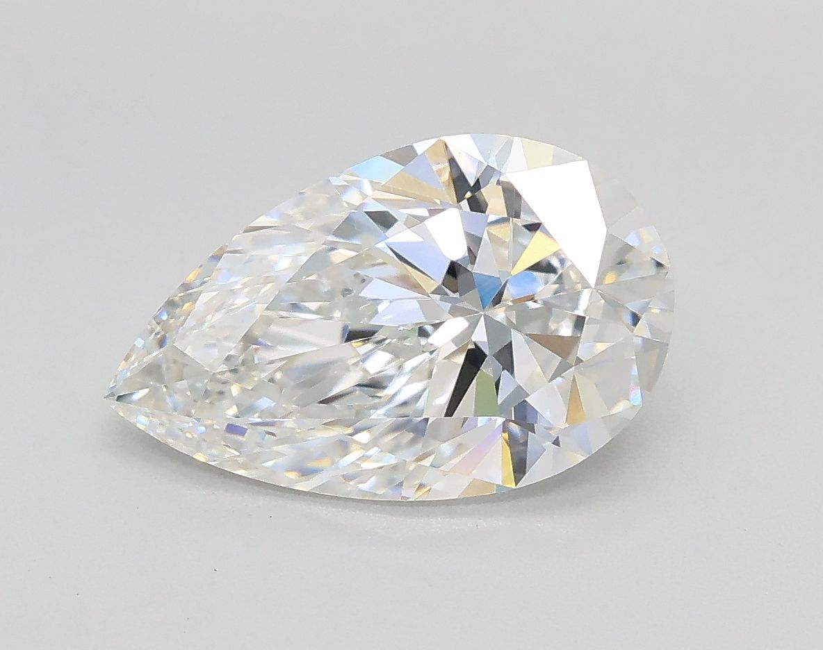 Lab Grown Diamond 2,5Ct E-VVS2 Pear - IGILG835637056 1