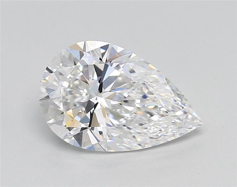 Lab Grown Diamond 1,51Ct D-IF Pear - IGILG745507099 1