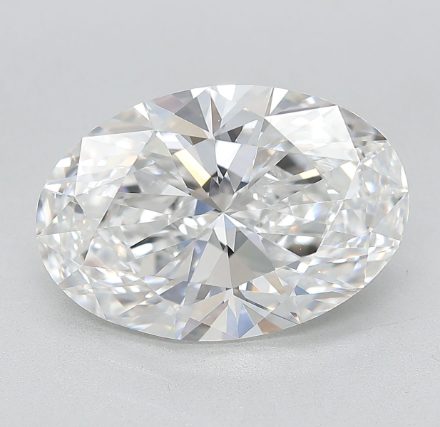 Lab Grown Diamond 5,26Ct D-VVS2 Oval - IGILG828648470 1