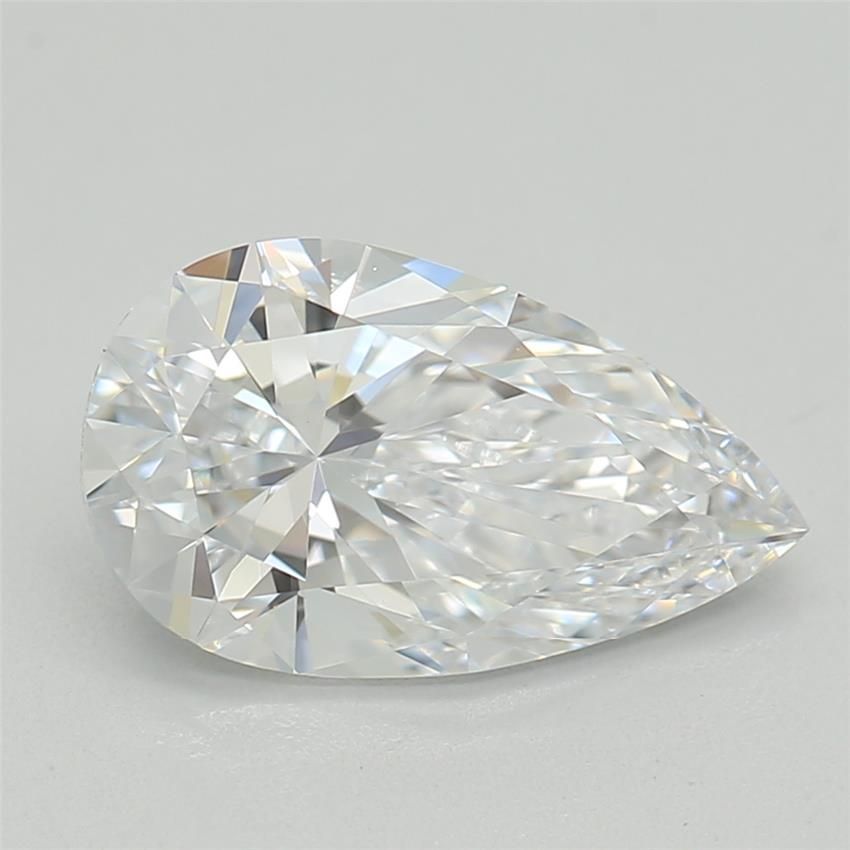 Lab Grown Diamond 1Ct E-VVS1 Pear - IGILG677533606 1