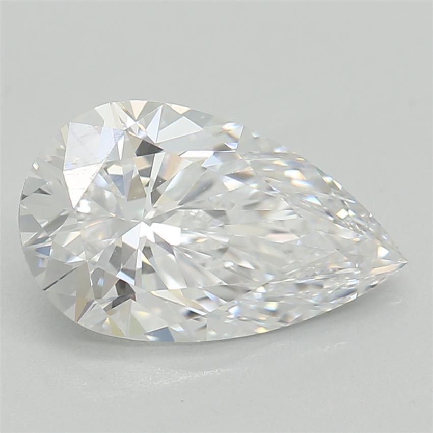 Lab Grown Diamond 1,05Ct D-VS1 Pear - IGILG687563001 1