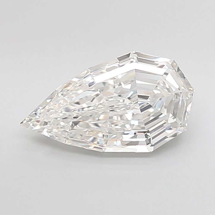 Lab Grown Diamond 4,51Ct F-VVS2 Pear - IGILG826620952 1