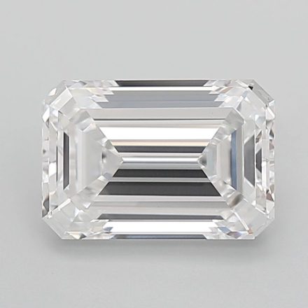 Lab Grown Diamond 4,59Ct D-VVS2 Emerald - IGILG817664087 1