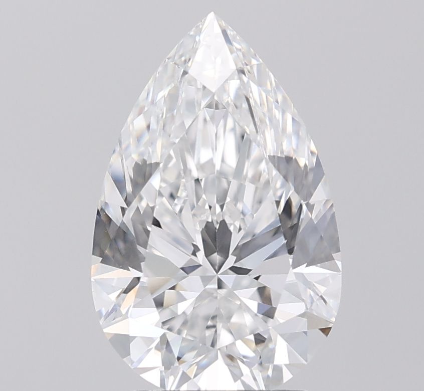 Lab Grown Diamond 2,65Ct D-VS1 Pear - IGILG756524195 1