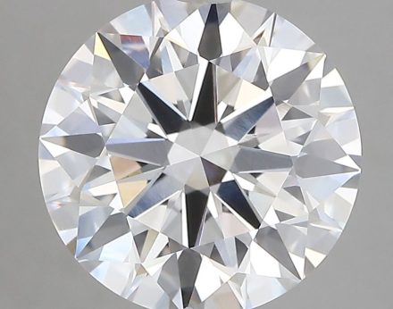 Lab Grown Diamond 4,37Ct D-VVS2 Round - IGILG677525246 1