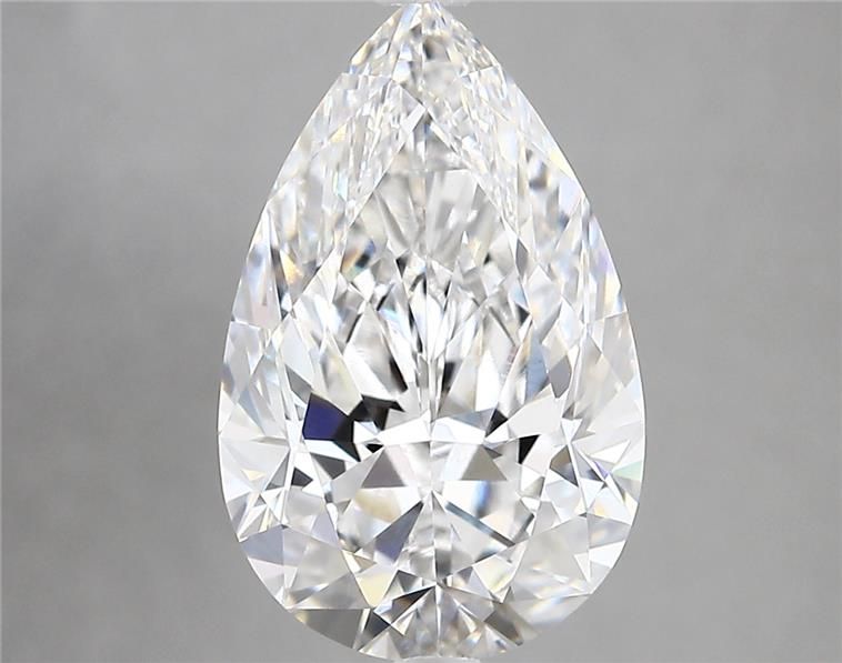 Lab Grown Diamond 3,9Ct D-VVS2 Pear - IGILG664407444 1