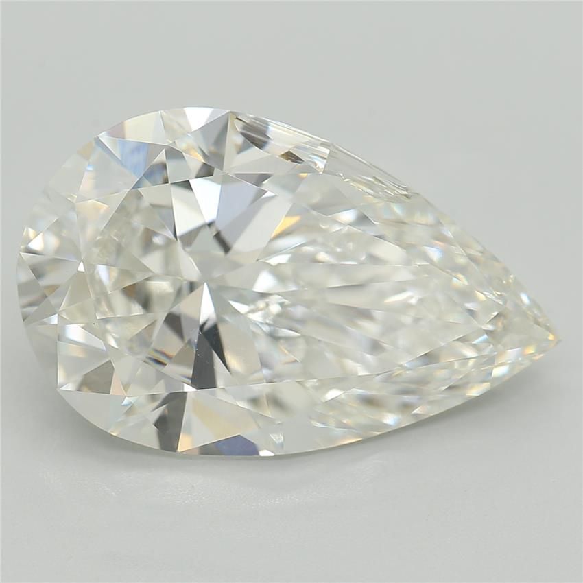 Lab Grown Diamond 4,53Ct F-VVS2 Pear - IGILG729557879 1