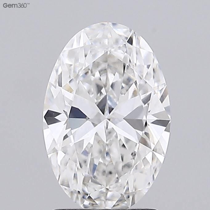 Lab Grown Diamond 1,67Ct F-VVS1 Oval - IGILG832603294 1
