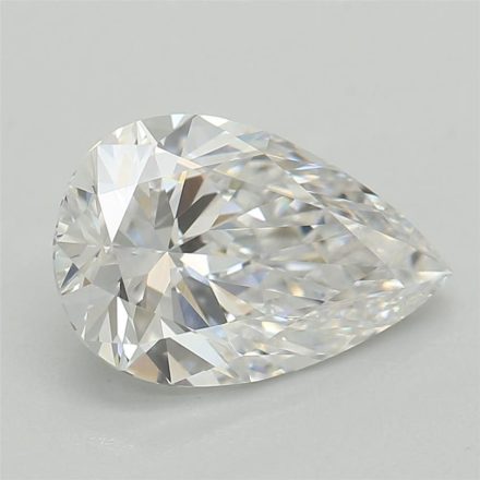 Lab Grown Diamond 1,07Ct D-VVS2 Pear - IGILG710521596 1