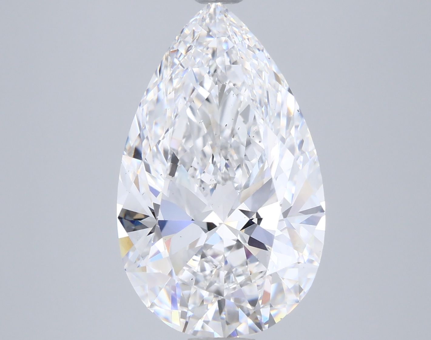 Lab Grown Diamond 5,01Ct D-VS2 Pear - IGILG766668498 1