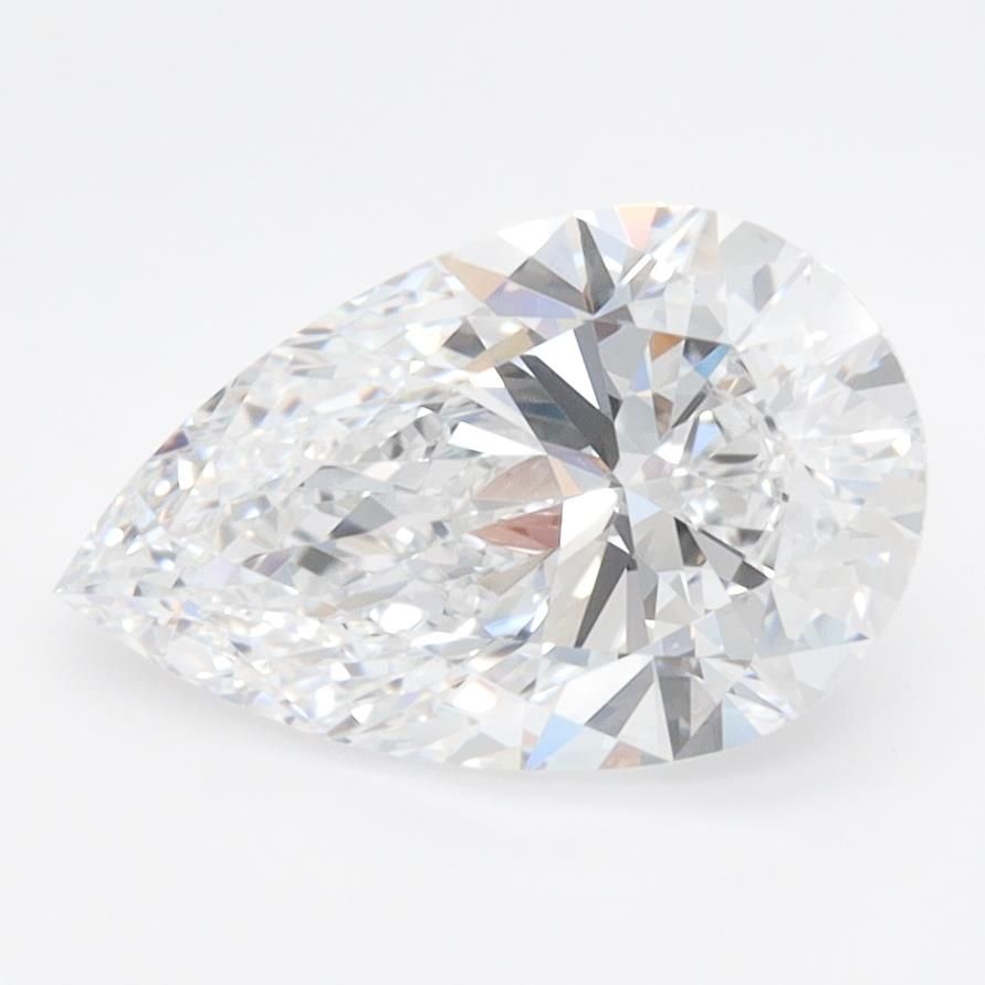 Lab Grown Diamond 2,02Ct D-IF Pear - IGILG754508102 1