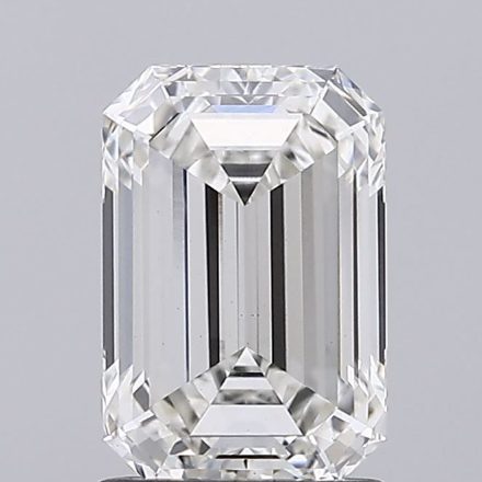 Lab Grown Diamond 1,61Ct G-VS1 Emerald - IGILG666447780 1
