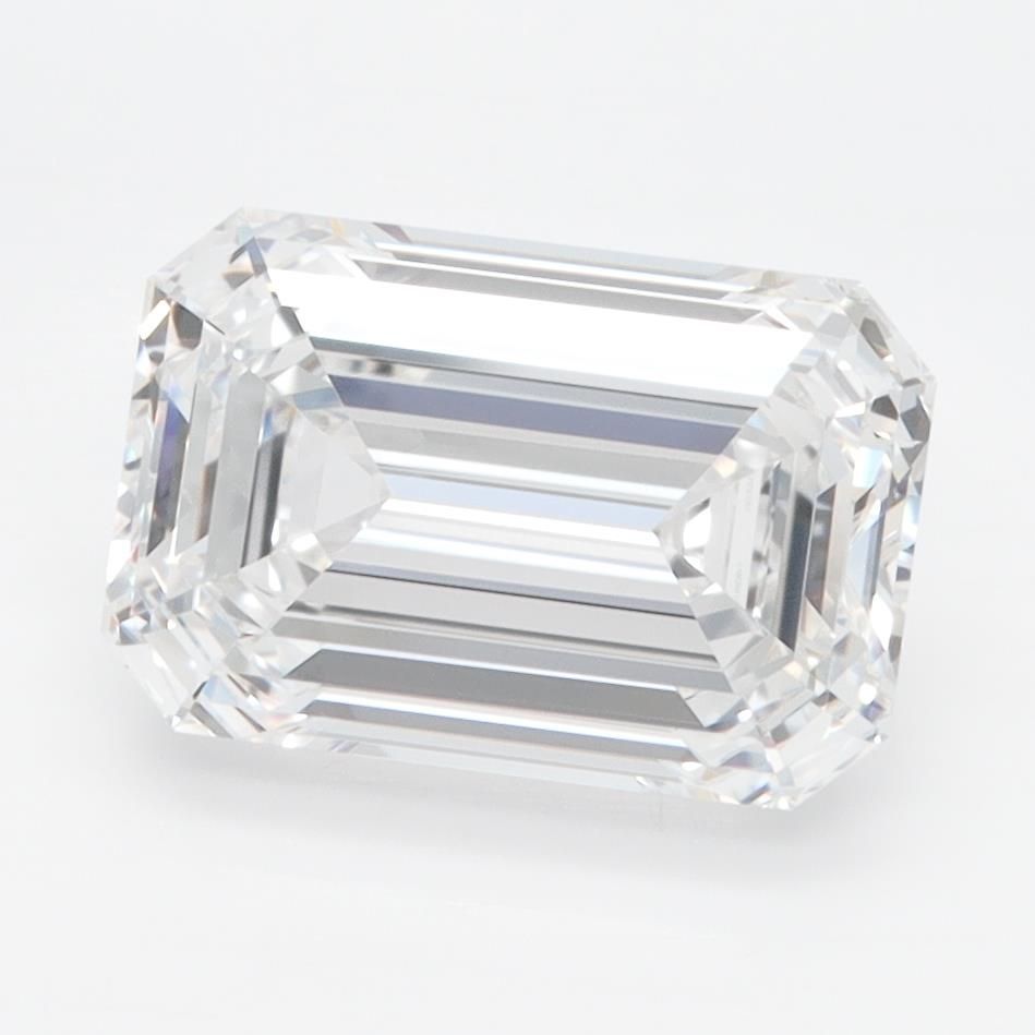 Lab Grown Diamond 3,09Ct D-VVS1 Emerald - GIA6521787317 1