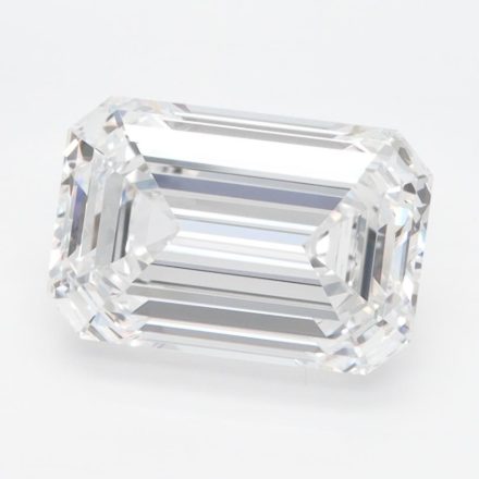 Lab Grown Diamond 3,09Ct D-VVS1 Emerald - GIA6521787317 1