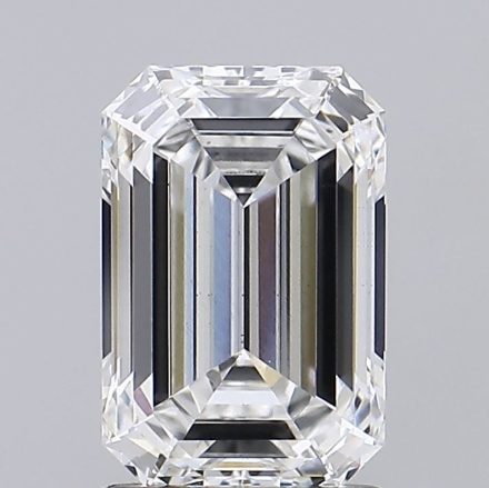Lab Grown Diamond 1,69Ct E-VS1 Emerald - IGILG660420589 1