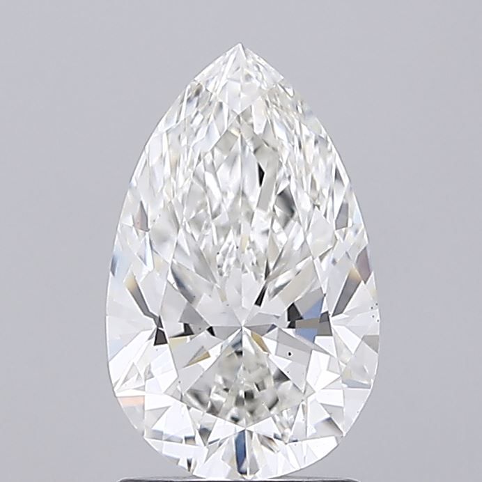 Lab Grown Diamond 1,72Ct F-VS2 Pear - IGILG673404631 1
