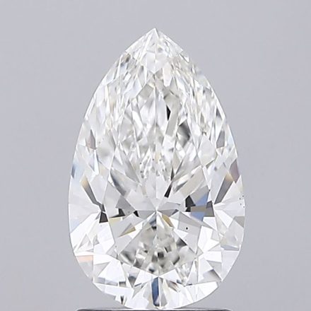 Lab Grown Diamond 1,72Ct F-VS2 Pear - IGILG673404631 1