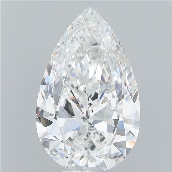 Lab Grown Diamond 8,51Ct E-VVS2 Pear - IGILG704553026 1