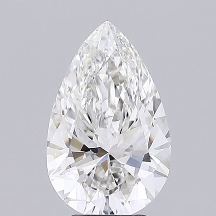Lab Grown Diamond 2,56Ct G-IF Pear - IGILG670419209 1
