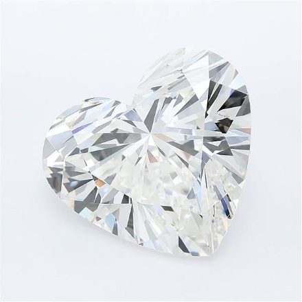 Lab Grown Diamond 8,02Ct F-VVS2 Heart - IGILG731581141 1
